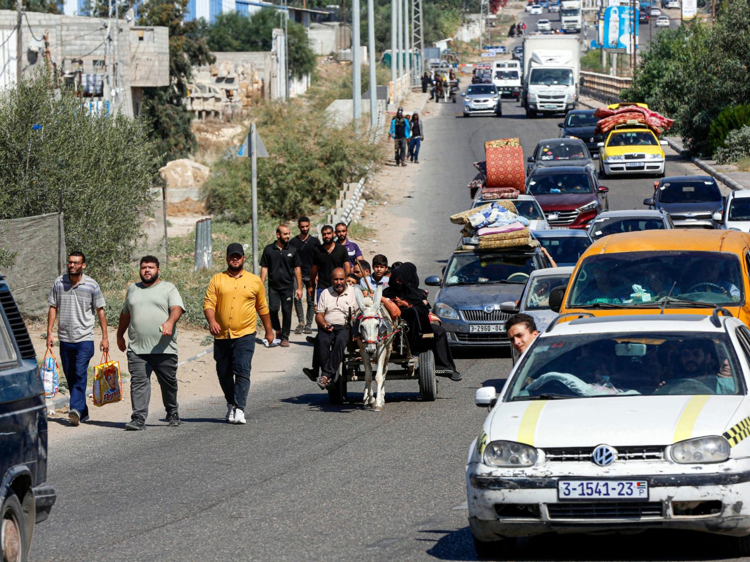الفلسطينيون يستغلون الهدنة للم الشمل مع أحبائهم