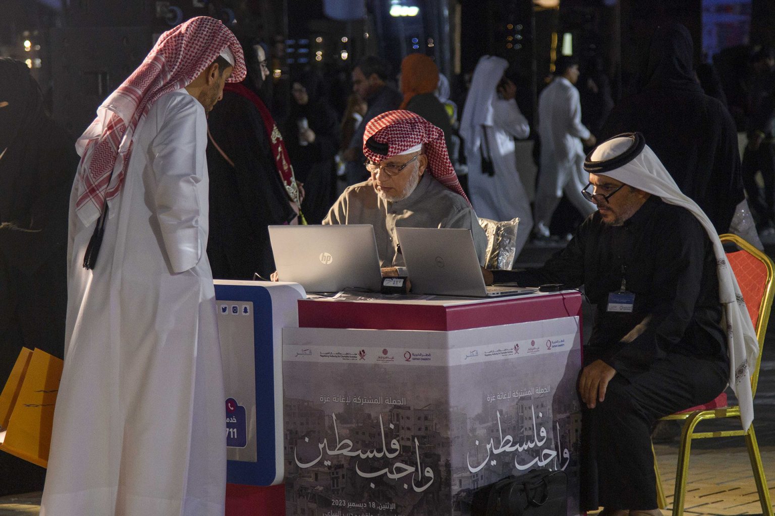 “واجب فلسطين”.. أهالى قطر يدعمون فلسطين بـ200 مليون ريال