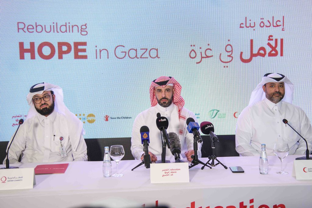 قطر.. “إعادة بناء الأمل” مبادرة لدعم أطفال وشباب غزة