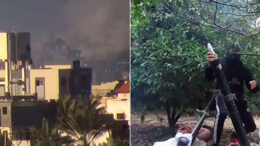 شاهد.. سرايا القدس تقصف خط إمداد جيش الاحتلال بخان يونس