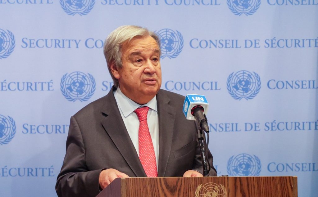 غوتيريش يناشد الدول المانحة ضمان استمرار عمليات الأونروا في غزة