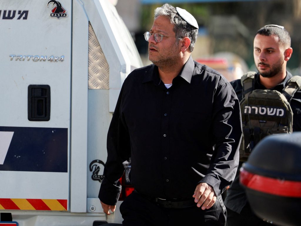 انتقادات لإسرائيل بواشنطن وبن غفير: لسنا نجمة أخرى على العلم الأميركي