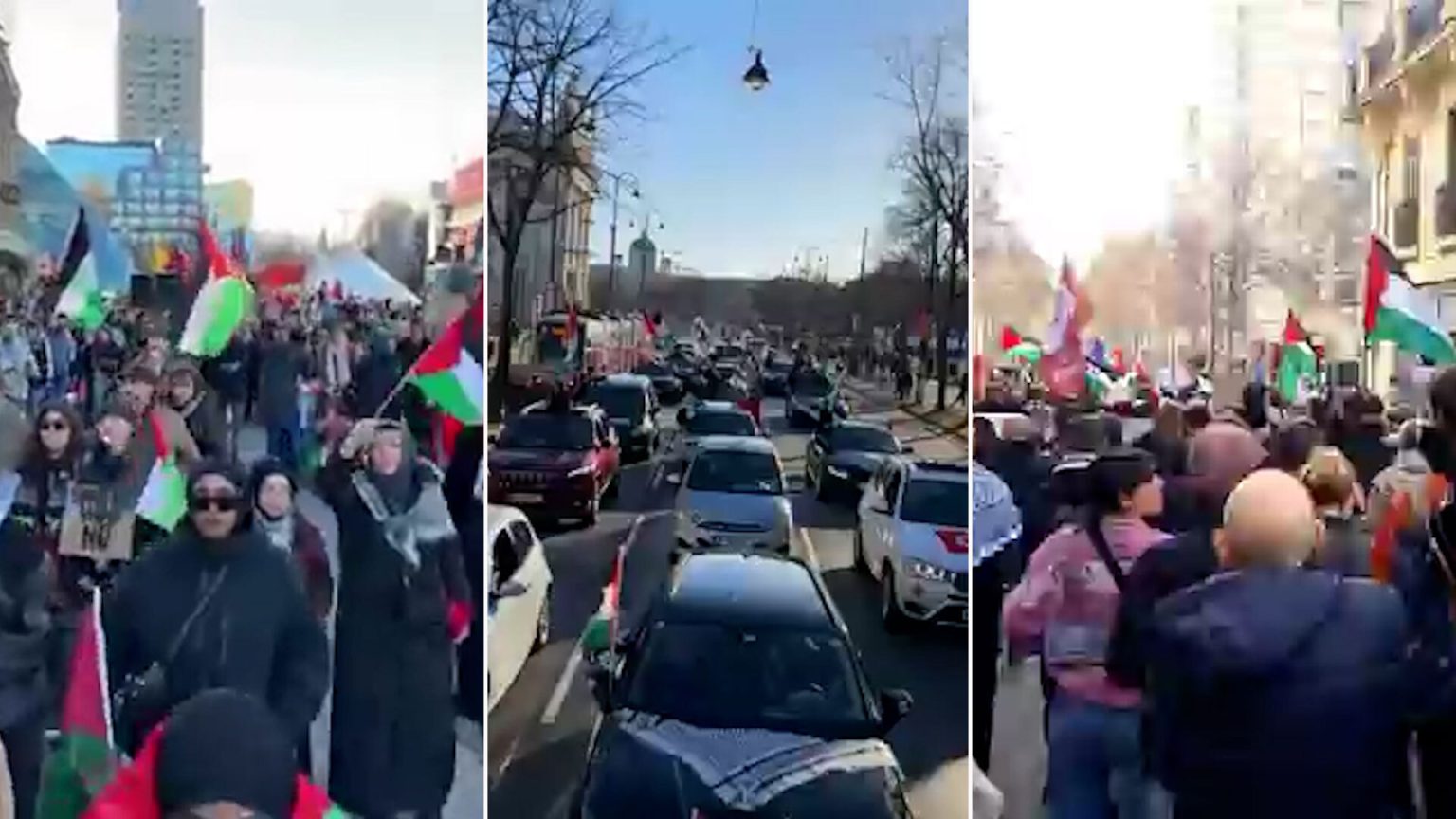 متظاهرون أمام منزل بلينكن وببلدان أوروبية يطالبون بوقف حرب غزة