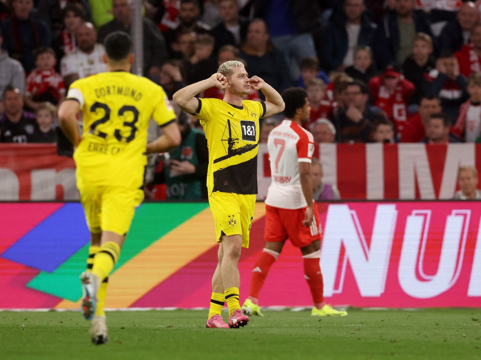 شاهد.. دورتموند يهزم بايرن ميونخ في كلاسيكو الدوري الألماني