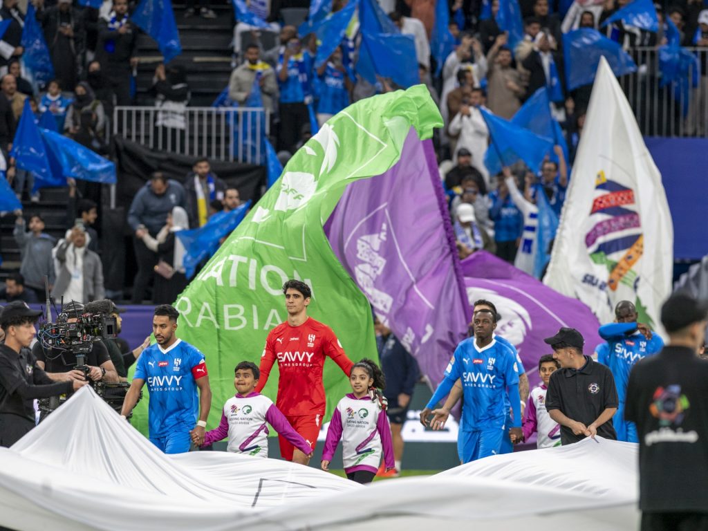 شاهد.. السعودية تطلق الهوية الرسمية لملف ترشحها لمونديال 2034