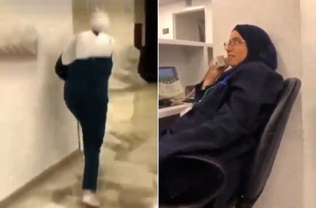 لماذا أثارت ممرضات مستشفى المقاصد بلبنان غضب المغردين؟