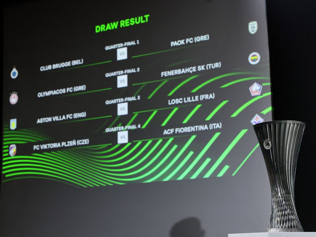 مواجهات ربع نهائي دوري المؤتمر الأوروبي لكرة القدم