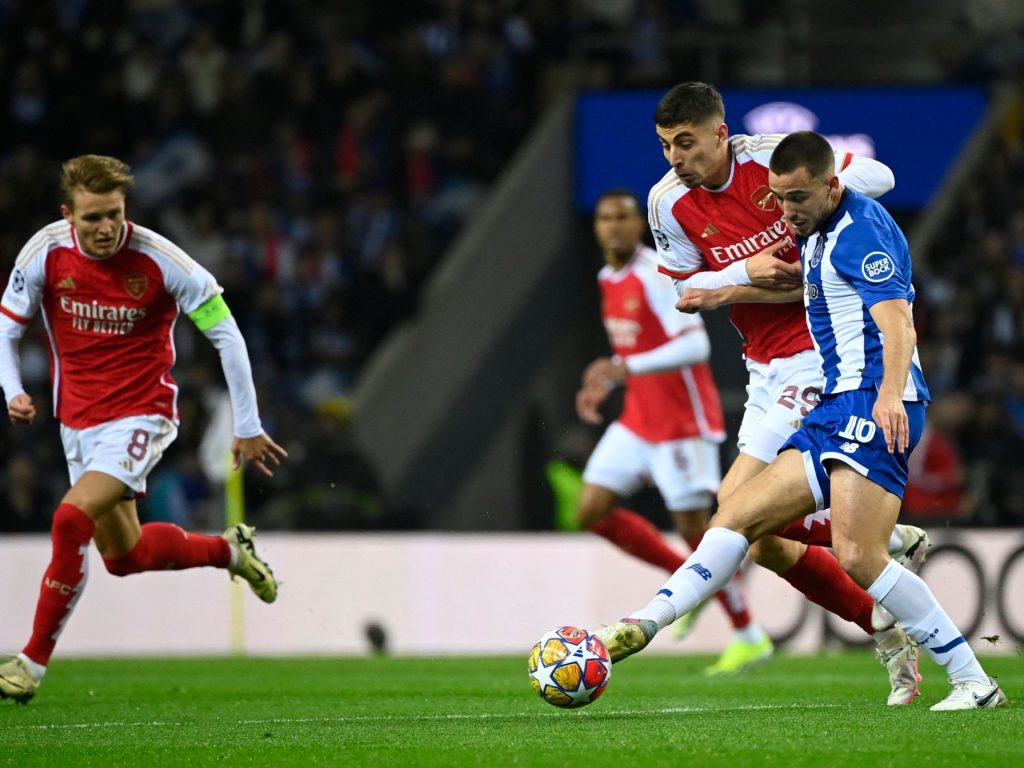 مباشر.. مباراة أرسنال ضد بورتو في إياب ثمن نهائي دوري أبطال أوروبا