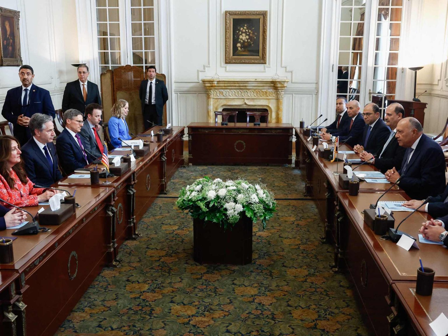 بدء اجتماع وزاري عربي في القاهرة لبحث جهود الهدنة بغزة