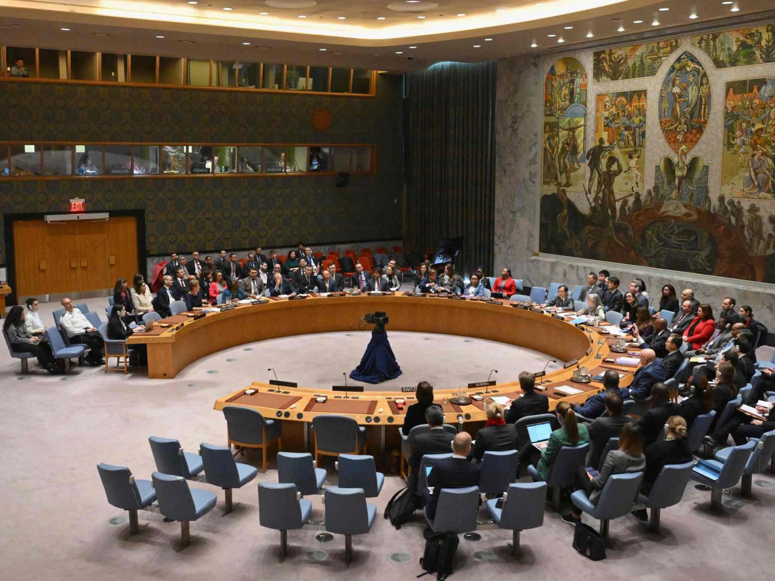 فيتو روسي صيني ضد قرار أميركي “مسيّس وغامض” بشأن غزة