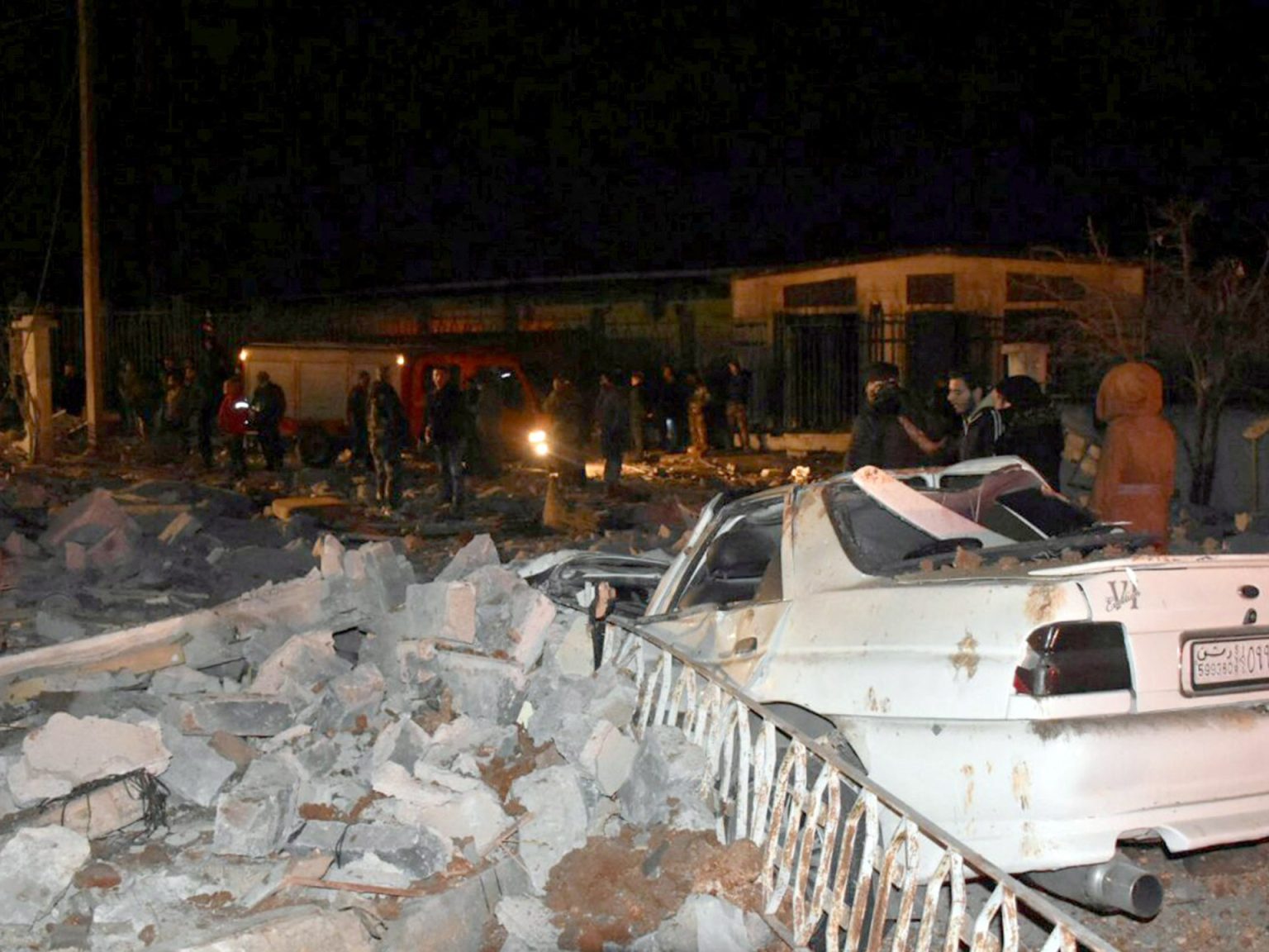 هجوم صاروخي إسرائيلي على مواقع للدفاع الجوي في سوريا