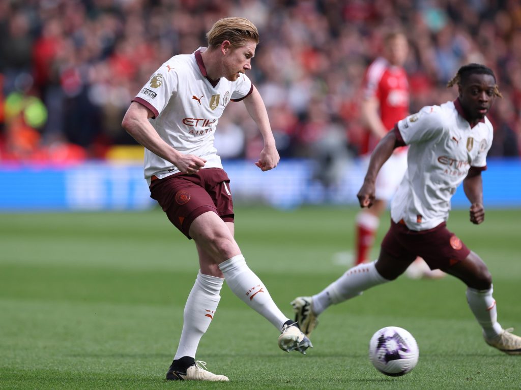 كيفن دي بروين الأكثر صناعة للأهداف في البريميرليغ