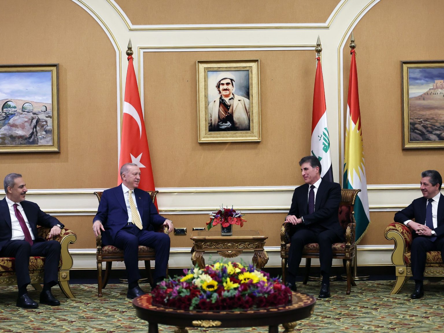 أردوغان في أربيل.. النفط وقضايا أخرى