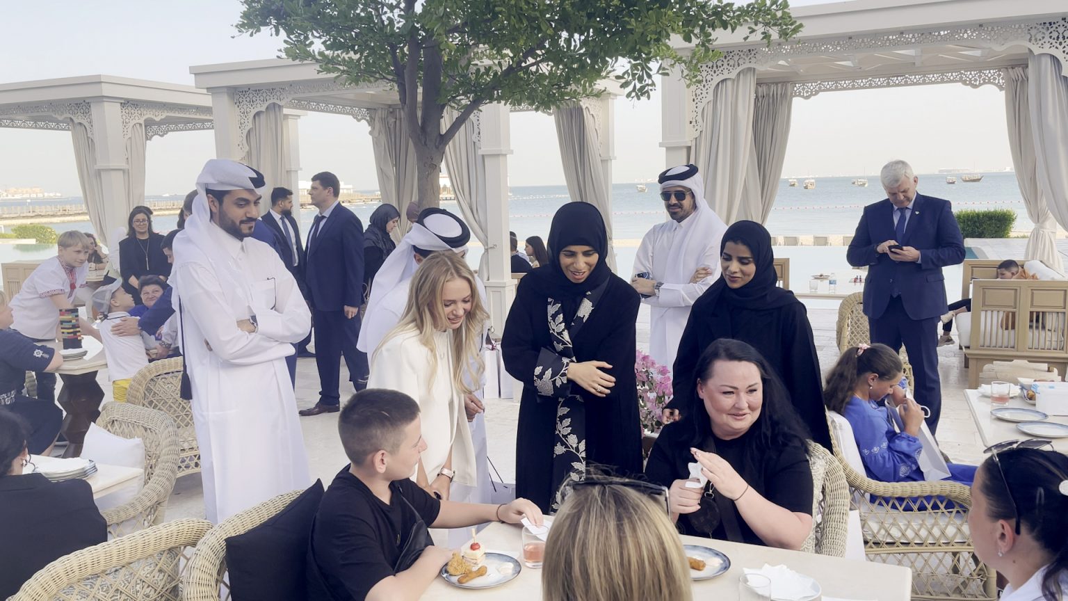 اتفاق بين موسكو وكييف على تبادل 48 طفلا بوساطة قطرية