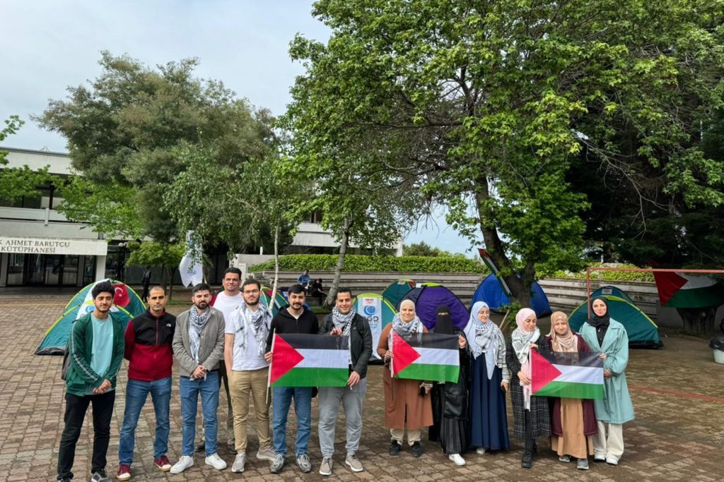 انتفاضة من أجل فلسطين.. حراك في الجامعات التركية