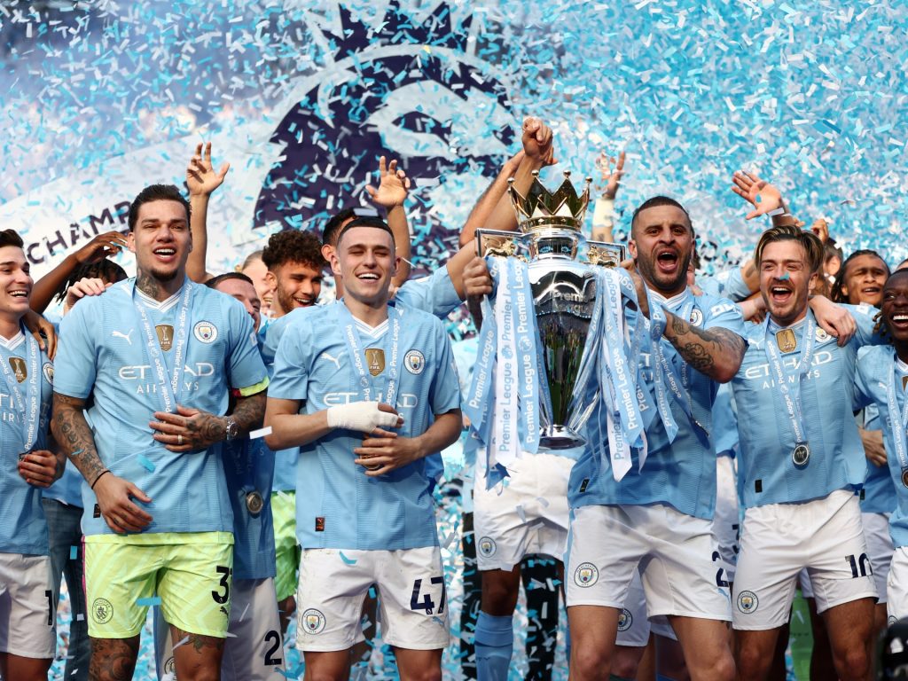 رغم مشاركتهم مع سيتي.. حرمان 4 لاعبين من ميداليات التتويج بالبريميرليغ