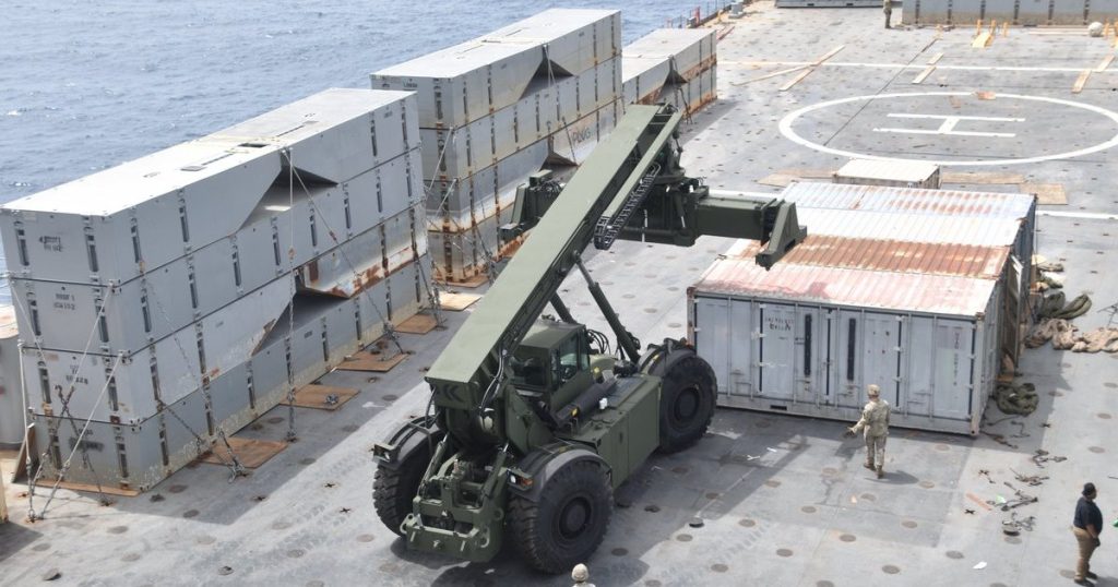 واشنطن تغير مكان تجميع رصيف غزة العائم بسبب “سوء الأحوال الجوية”