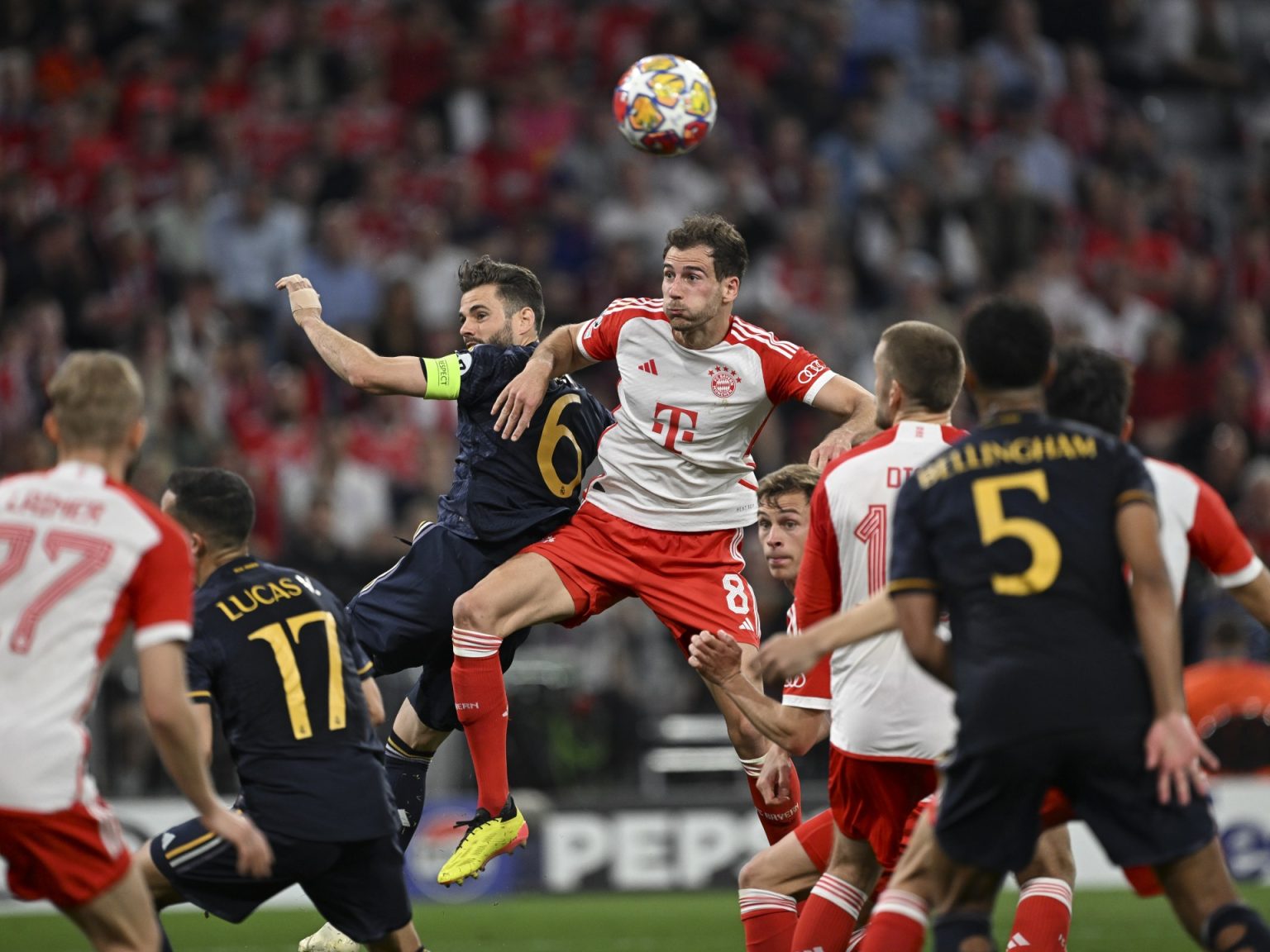 شاهد.. ريال مدريد ينتزع التعادل من ملعب بايرن ميونخ في ذهاب نصف نهائي أبطال أوروبا