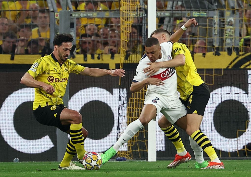 موعد مباراة باريس سان جيرمان ضد بوروسيا دورتموند بدوري أبطال أوروبا والقنوات الناقلة