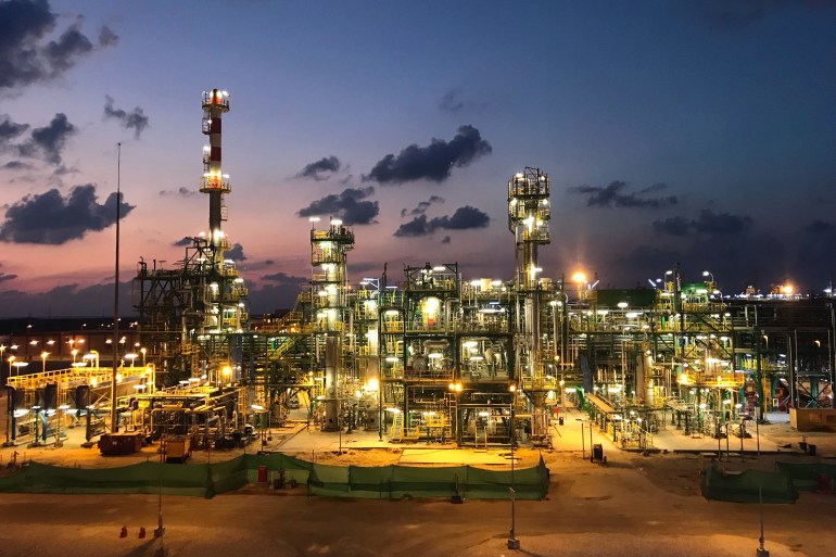 Zohr gas field in egypt