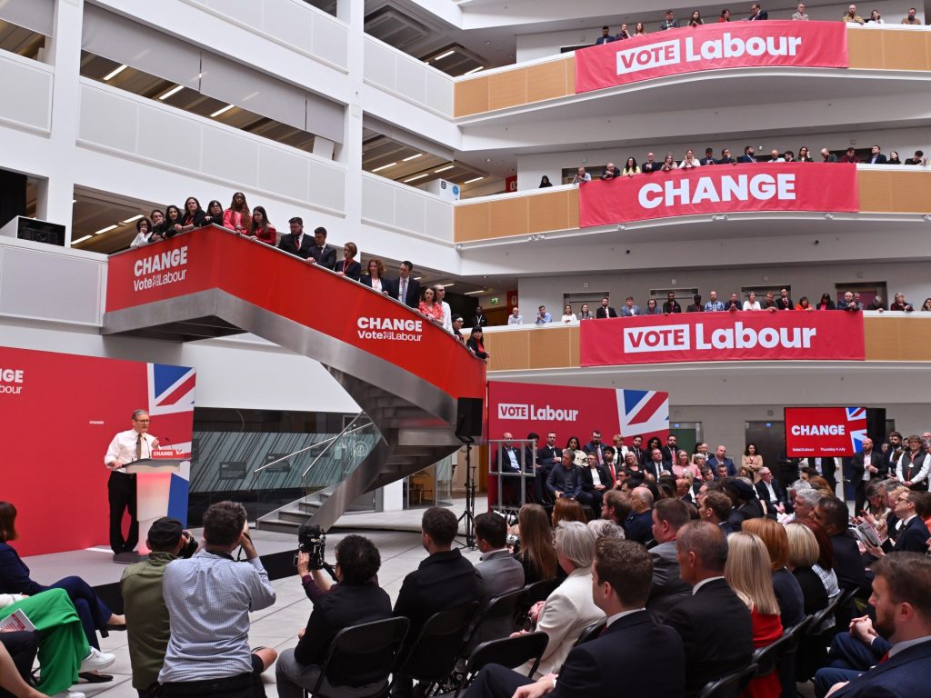 حزب العمال البريطاني يتعهد بالاعتراف بدولة فلسطينية إذا فاز بالانتخابات