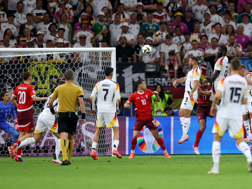 شاهد.. ألمانيا تحسم الصدارة بتعادل مثير مع سويسرا والمجر تهزم أسكتلندا