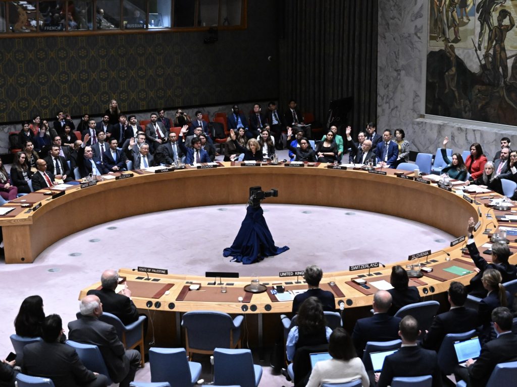 واشنطن توزع مشروع قرار معدلا بشأن الاقتراح الجديد لوقف إطلاق النار