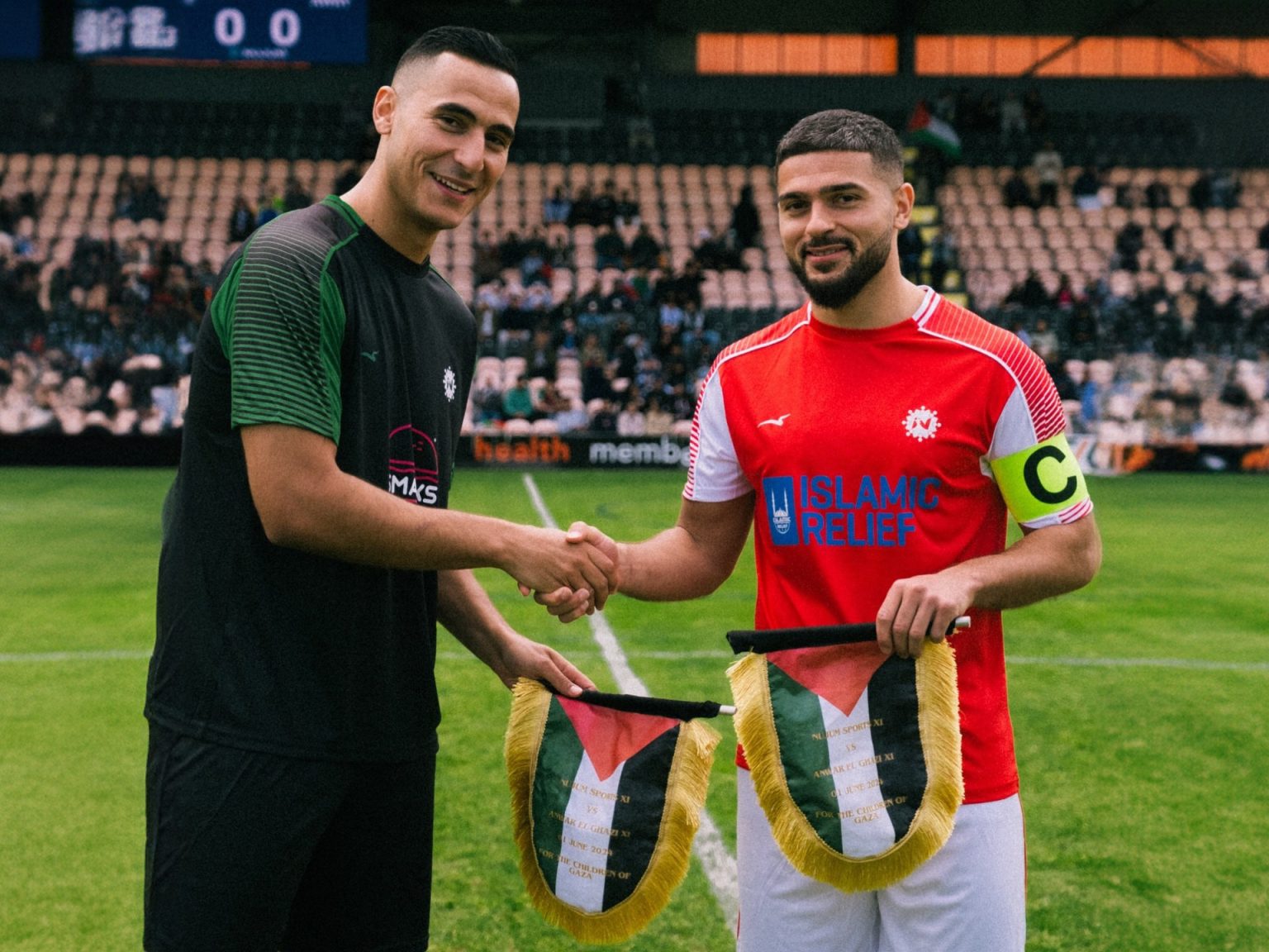 متحديا استبعاده من ناديه الألماني.. أنور الغازي يجدد دعمه لأطفال غزة