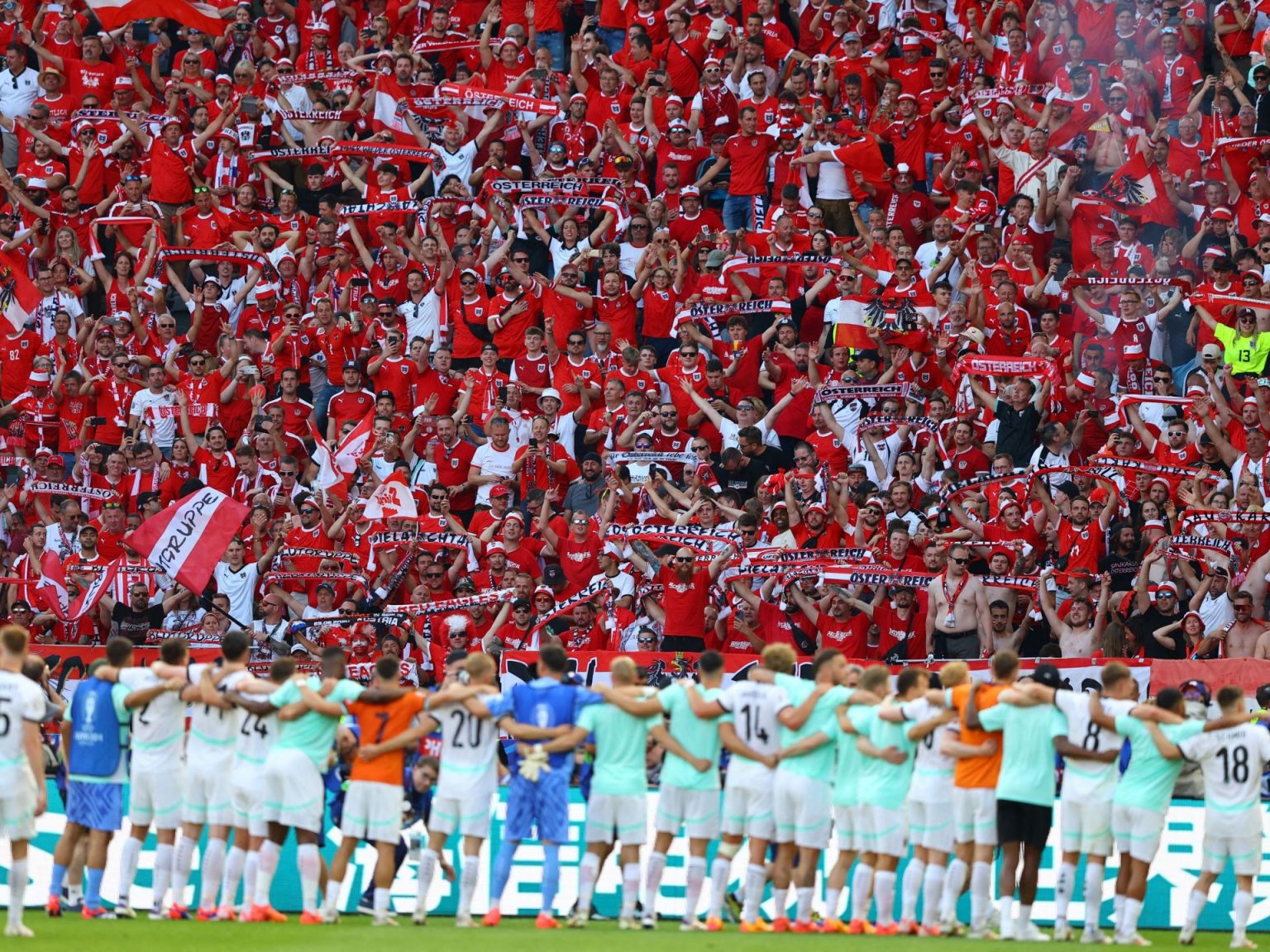 منتخب النمسا يفجر مفاجأة ويهزم هولندا ويتصدر مجموعته في يورو 2024