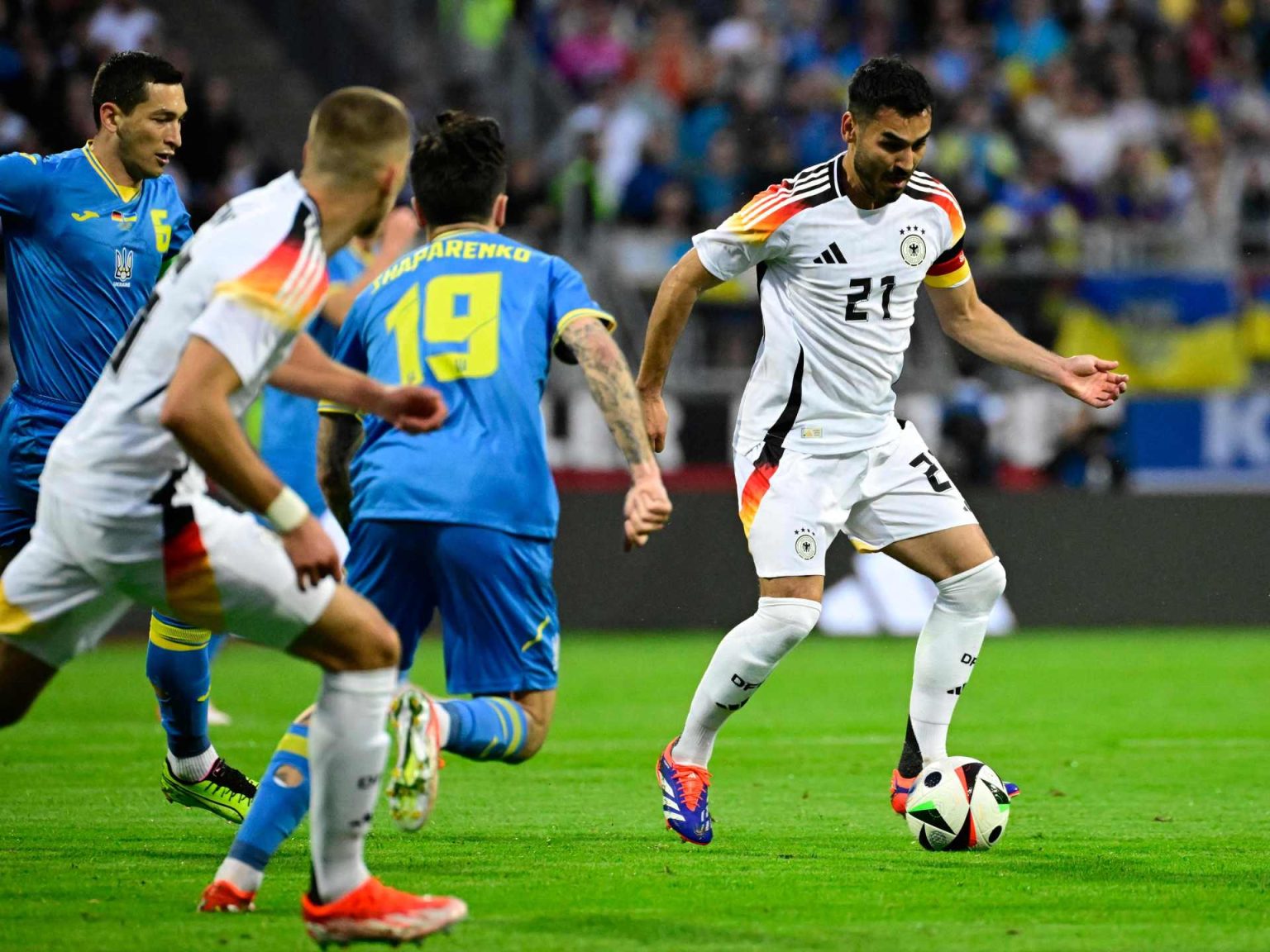 استعدادات يورو 2024.. ألمانيا تتعادل مع أوكرانيا وإنجلترا تهزم البوسنة والهرسك