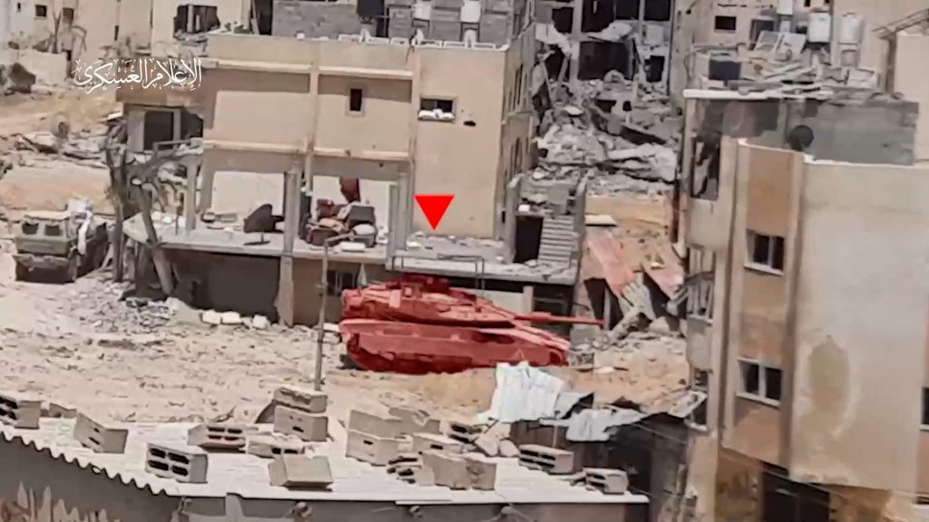 المقاومة تدمر 4 دبابات للاحتلال وتجهز على جنود من مسافة صفر في الشابورة برفح