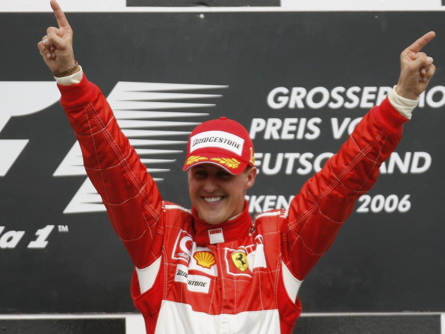 أول ظهور علني لمايكل شوماخر منذ 11 عاما