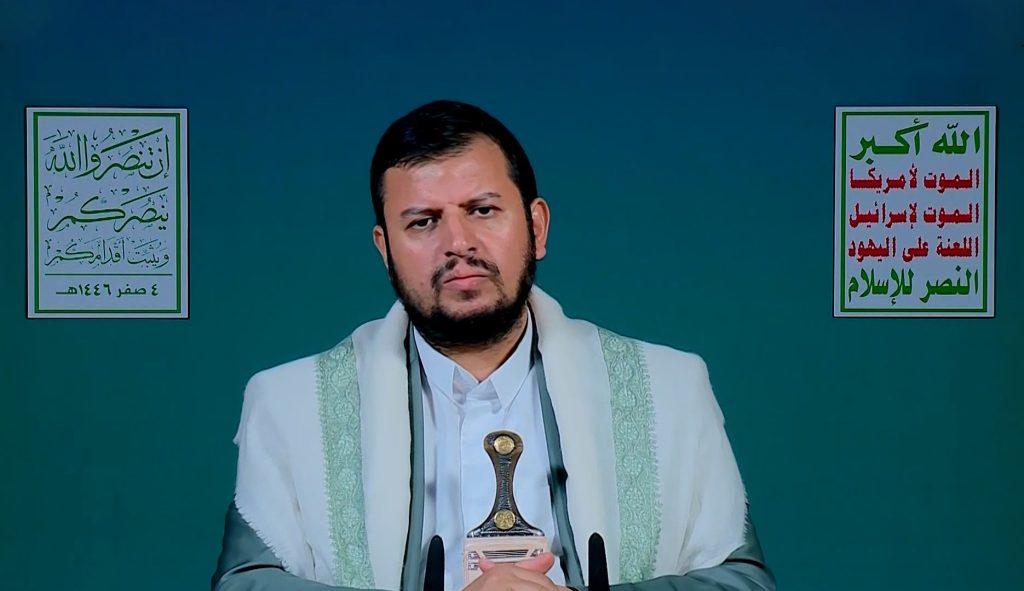 الحوثي: مستمرون بإسناد غزة ومستعدون لأي تصعيد