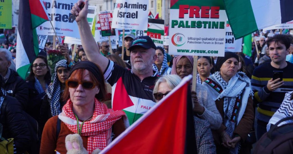 مطالبة بالمحاسبة.. مسيرات عالمية حاشدة تندد بالعدوان على غزة