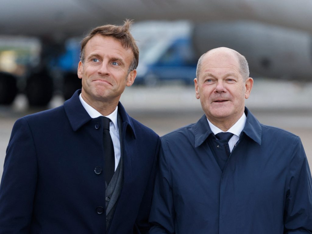 ماكرون وشولتس يطالبان أوروبا بالتوحد لمواجهة تحديات فوز ترامب