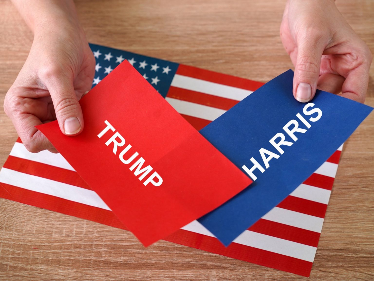 ترامب وهاريس يواصلان المعركة في ساعاتها الأخيرة