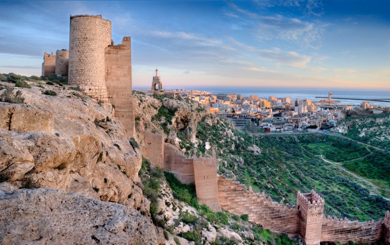 Alcazaba of Almeria, Andalusia, Spain