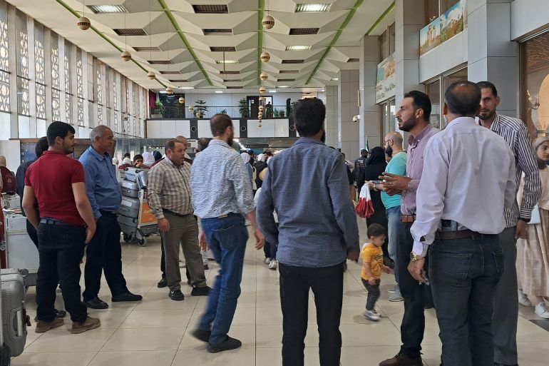 لقفطة عامة مطار دمشق الدولي