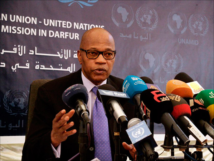 رئيس البعثة المشتركة بدارفور محمد بن شمباس