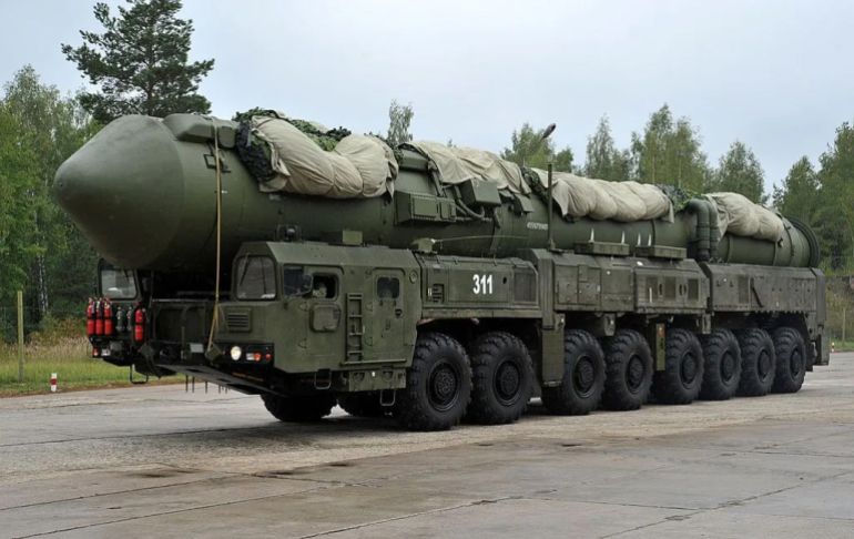 Media reports say the Oreshnik could be a scaled-down version of the Yars-M ICBM
