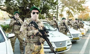 إيران تعلن مقتل عنصر في «الباسيج» خلال المظاهرات