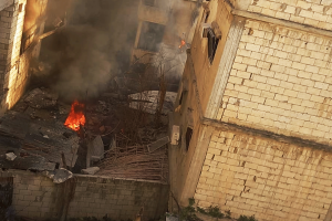 الهلال الأحمر الفلسطيني: شهيدان بغارة إسرائيلية على مخيم الحلوة بلبنان