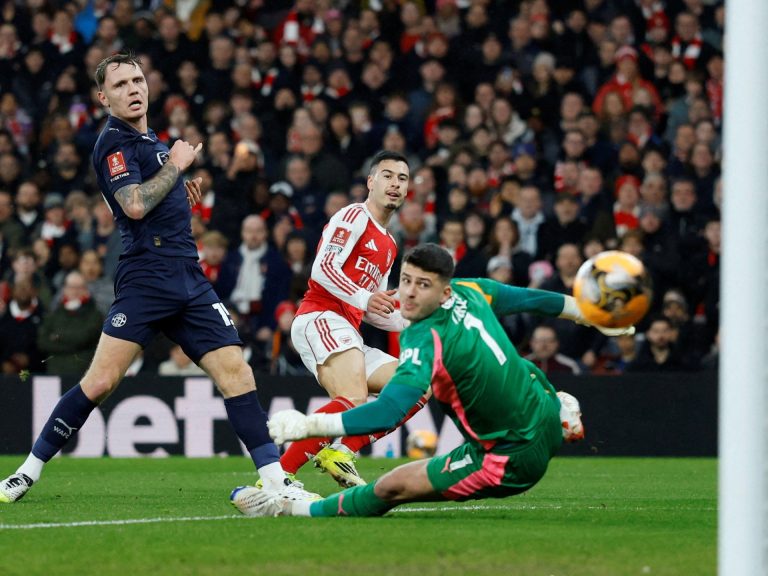 شاهد.. أرسنال يسجل 4 أهداف بنصف ساعة ويتأهل لثمن نهائي كأس الاتحاد الإنجليزي